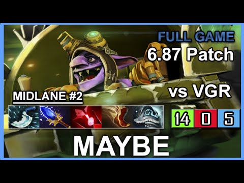 LGD Maybe Timbersaw vs VGR Manila Major Full Game