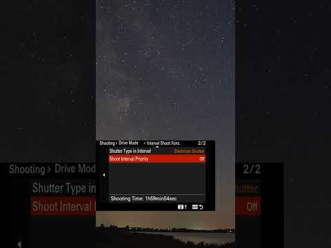 tutorial milky way timelapse #nature #astrophotography #milkyway #timelapse #sonyalpha #a7iv