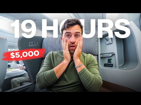 將近一整天！跟著我一起體驗世界上最長的航程吧！ (Surviving the World’s Longest Flight (Singapore Airlines Business Class))