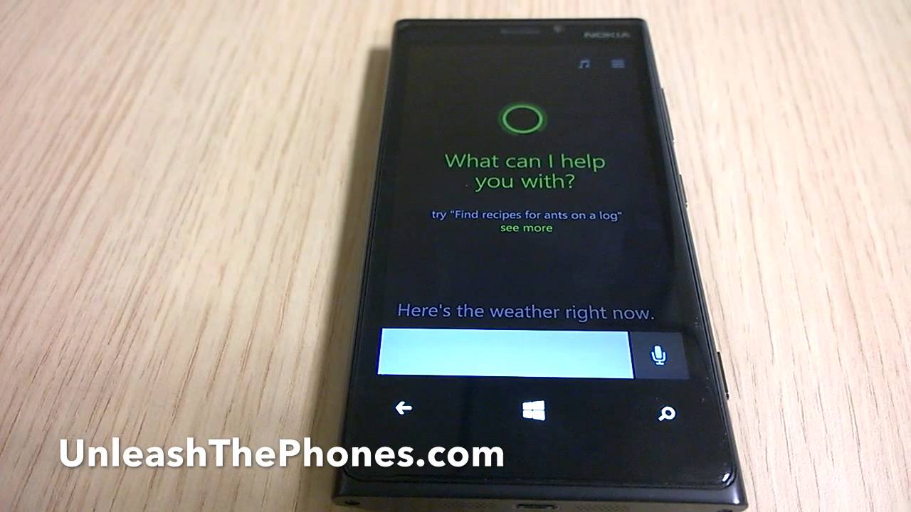 Preview : Cortana on Windows Phone 8.1 - YouTube