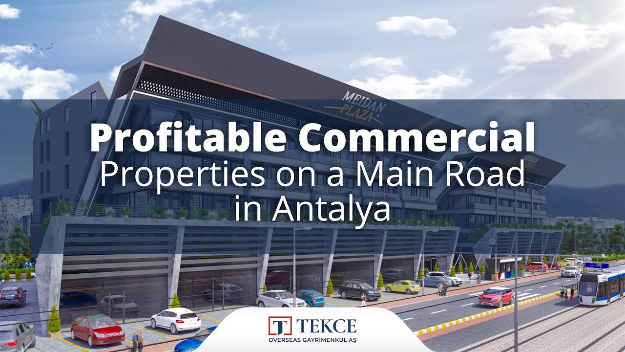 Immobiliers Commerciaux sur la Route Principale à Antalya