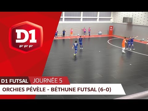 J5 : Orchies Pévèle FC - Béthune Futsal (6-0)