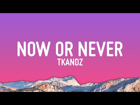 TKANDZ - Now Or Never (Lyrics) | If I could do it then why can't you tiktok