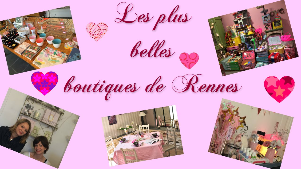 Watch video Les plus belles boutiques de Rennes ! Les plus belles boutiques de Rennes !