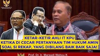 Download lagu SAKSI AHLI KPU KETAR KETIR MENJAWAB PERTANYAAN TIM HUKUM 01 DAN 03 mp3