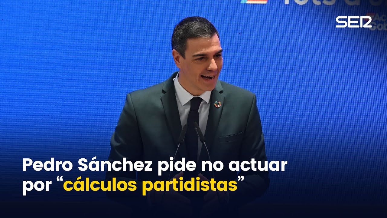 Pedro Sánchez señala a PP y Junts:"Ningún cálculo partidista debería negar esos derechos a la gente"