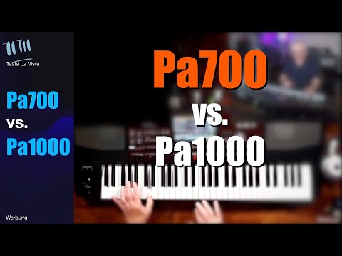 KORG Pa1000 vs. Pa700 - # 1190