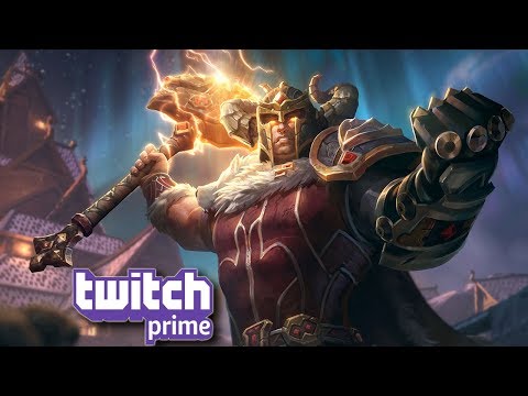 ANOTHER AWESOME FREE SKIN WITH TWITCH PRIME! - Masters Ranked Duel - SMITE