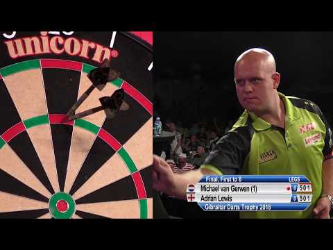 2018 Gibraltar Darts Trophy Final - Van Gerwen v Lewis