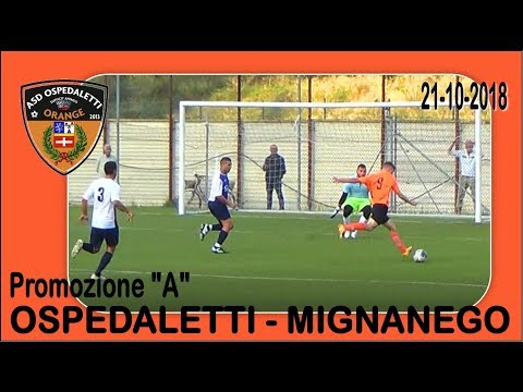 Highlights OSPEDALETTI - MIGNANEGO (Promoz. A)