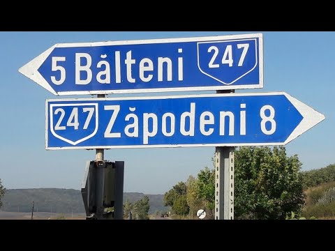 Capu Dealului - Zapodeni pe Drumul Strategic Judetean 247 Vaslui sept  2022 video 4k