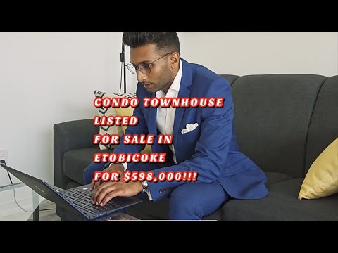 Condo Townhouse Listed for Sale in Etobicoke, Toronto