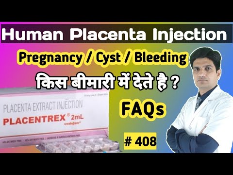 Placentrex placenta extract injection