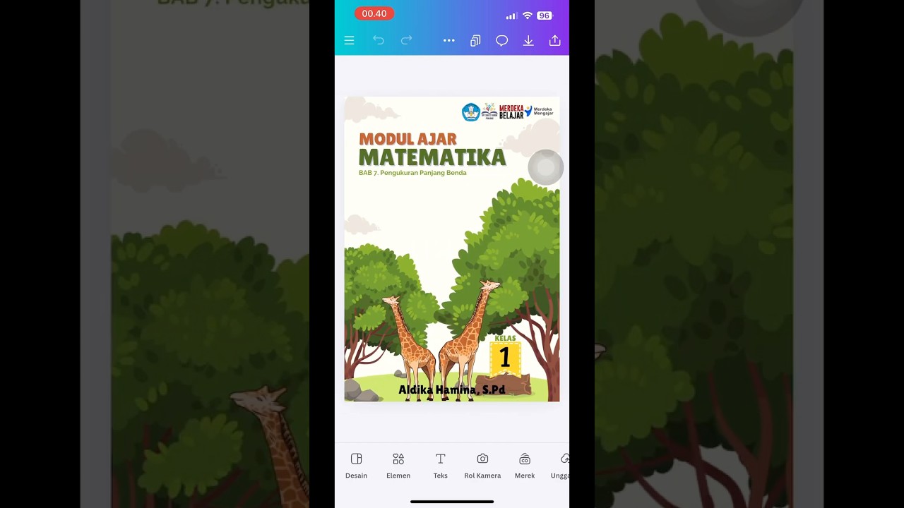 Modul Ajar Matematika Kelas 1 SMT 2. YUKK JOIN MEMBER❗️ #modulajar #matematika #kelas1sd #semester2