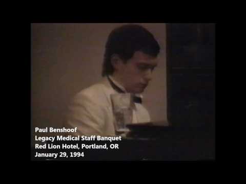 Paul Benshoof - Solo Piano, January 29, 1994