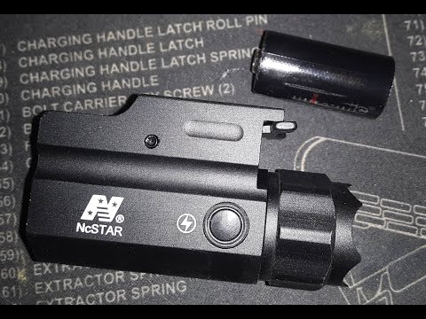 NcStar Pistol Light and Laser Review