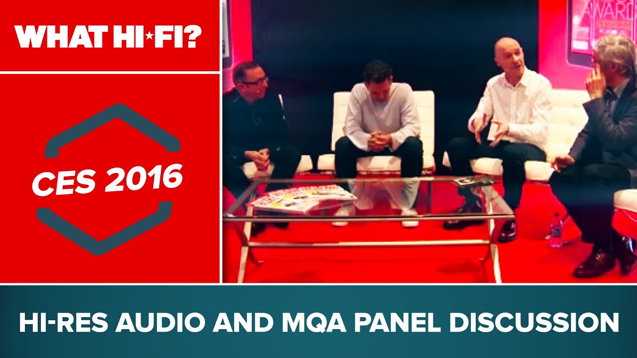 Hi-res audio and MQA panel discussion â€“ CES 2016 - YouTube