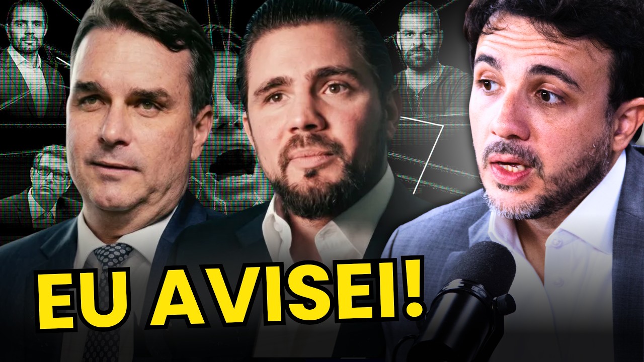 RENAN SANTOS FALA SOBRE ÁUDIO QUE LIGA FLÁVIO BOLSONARO À DANIEL VORCARO