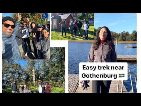 Essy Trek from Tollered to Floda, gravel path #treking #gothenburgtrek #swedenliving #swedentrek