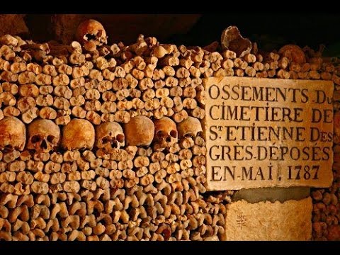 Mystery footage found in Paris catacomb