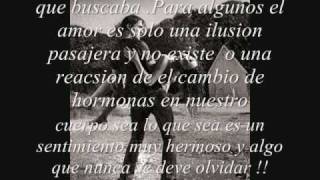 YO TEAMO CHAYANNE (QUE ES EL AMOR?)