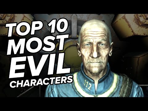 Top 10 Most Evil Fallout Characters Ranked From Bad to Very, Very Bad