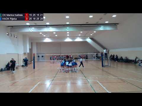 17.1.2026. PH JUNIORKE, 5. DO 8. MJESTO, OK MARINA KAŠTELA – HAOK RIJEKA