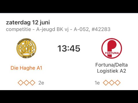 Die Haghe A1 -  Fortuna A2