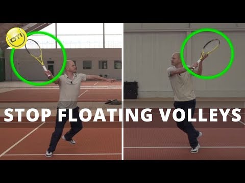 Tennis Tip: How To Stop Floating Volleys
