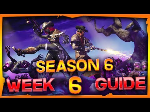 Fortnite Season 6 Week 6 Challenges Guide And Locations