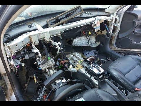 VW Passat B5 Замена радиатора печки / Снятие торпеды / Remove dashboard and replace Heater Core