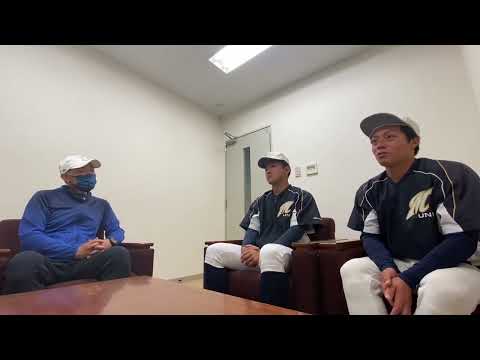 古森主将・大西副主将インタビュー　〜祝！春季リーグ戦優勝＆全日本大学野球選手権大会出場〜　2022年5月21日