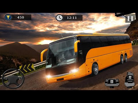 Uphill Off Road Bus Driving Simulator Bus Games Android car racing gAmeplAy 7