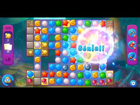 fishdom level 3721 / niveau 3721 boosters