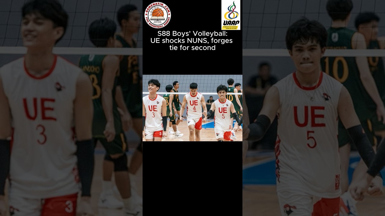UAAP Boys' Volleyball: UE ends NU's bid for perfect season