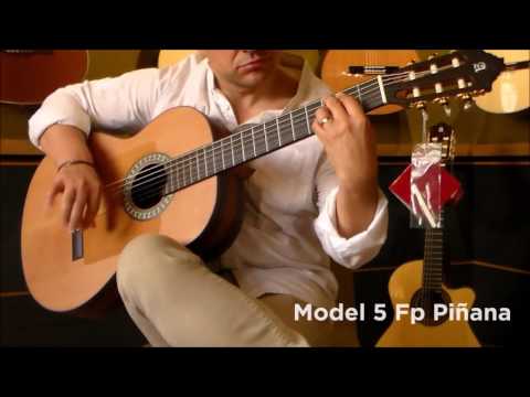Test of the Alhambra guitar 5 Fp OP Pinana model