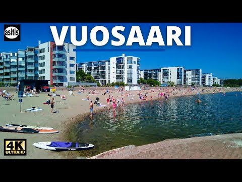 Helsinki Suburbs: Hot Summer Day Walk in Vuosaari ( 26 June 2022 )