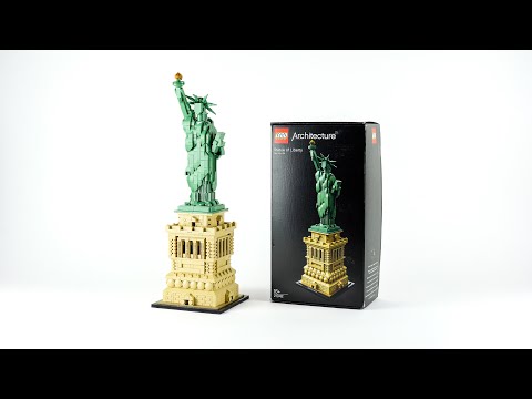 LEGO Architecture 21042 - Statue of Liberty - Unboxing and Speed Building