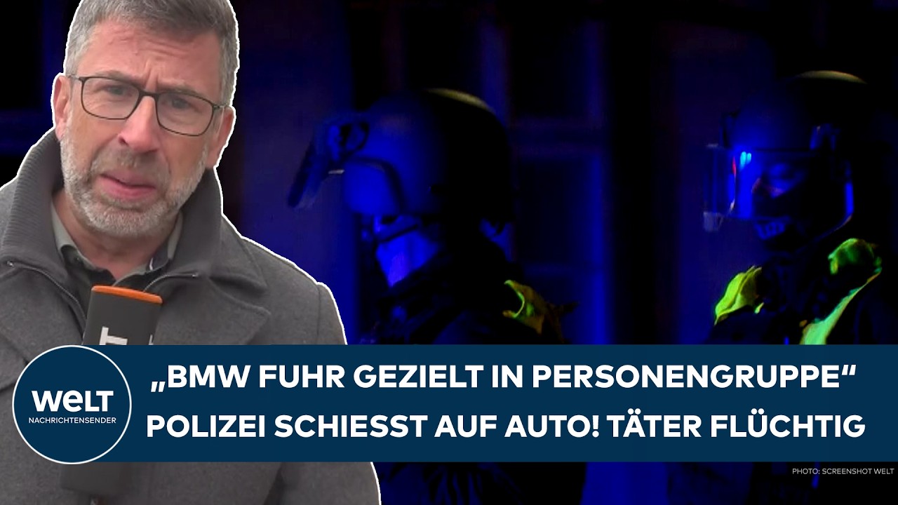 NIEDERSACHSEN: "Ermittlungen laufen auf Hochtouren" - BMW rast gezielt in Menschengruppe!