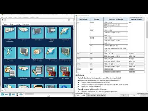 14.3.5 Packet Tracer - Revisión básica de la configuración del router - Basic Router Configuration