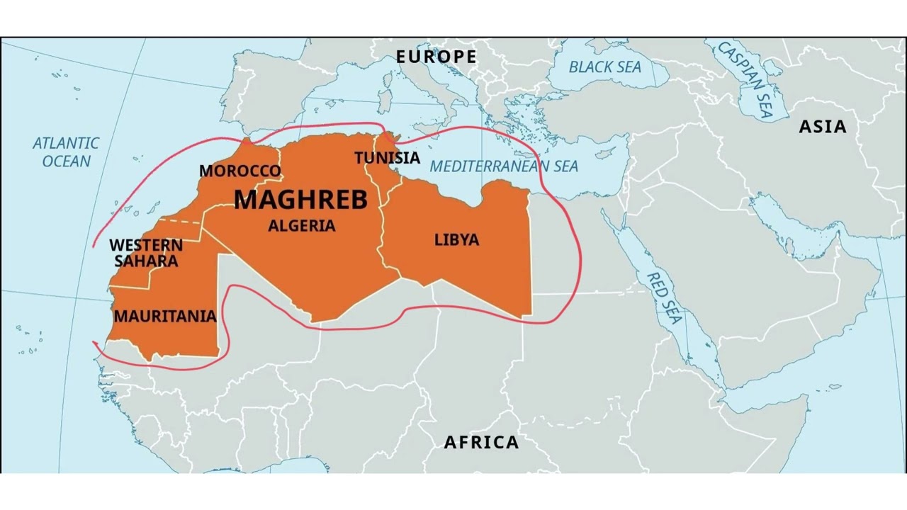 Map-Based Question : Algeria | Location, Boundaries | Africa Geography for UPSC Prelims 2026