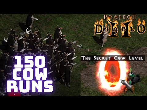 Project Diablo 2 (PD2) 150 COW RUNS - Fire Sorc Reborn