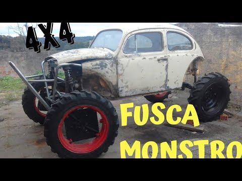 FUSCA 4X4 Gigante 😲