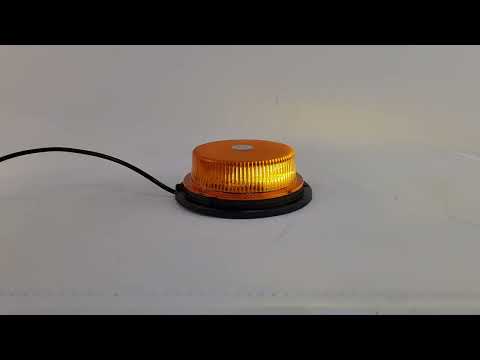 Проблесковый маяк Samrai M32M, 3 режима, 12 см, на магните, питание отп прикуривателя, 12/24V