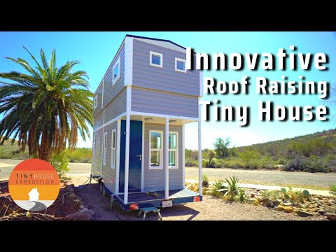 Wilderwise Modular Tiny House - FULL 2 Story Tiny Home w/Lifting Roof!