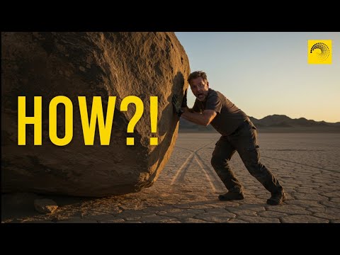 Death Valley's Sailing Stones: The Scientific Secret of How These Rocks Move on Their Own