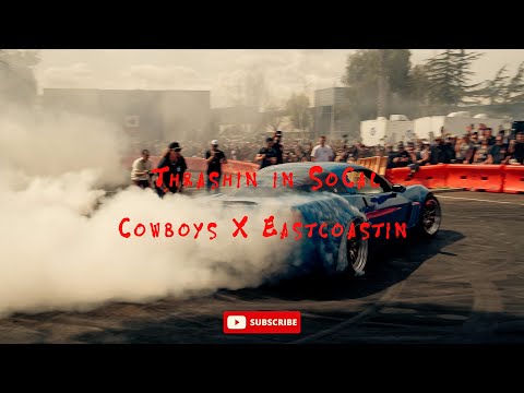 Cbear drifts his C6 vette! Concrete Cowboys x Eastcoastin x Thrashin