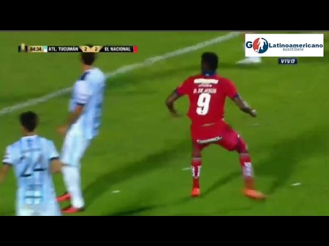 Atletico Tucuman vs El Nacional 2-2 - Goles - Copa Libertadores 2017 - 31/Enero/2017