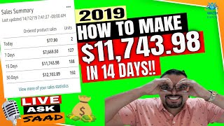 How to Make $11,743.98 on Amazon FBA in 14 days!!