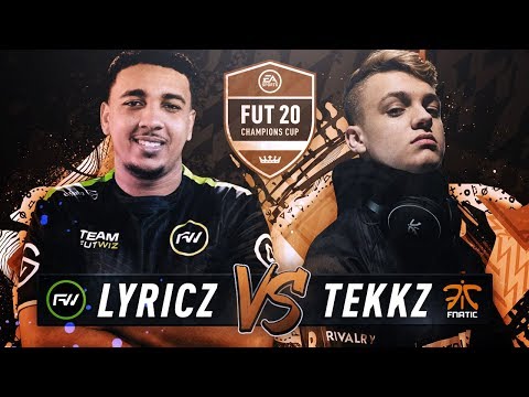 FNATIC TEKKZ VS FUTWIZ LYRICZ XBOX CONSOLE FINAL! FUT 20 CHAMPIONS CUP 1 BUCHAREST!